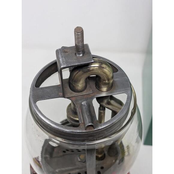 Vintage Coleman 200 Red Single Mantle Lantern Made in Canada T-66 Generator - Picture 5 of 10